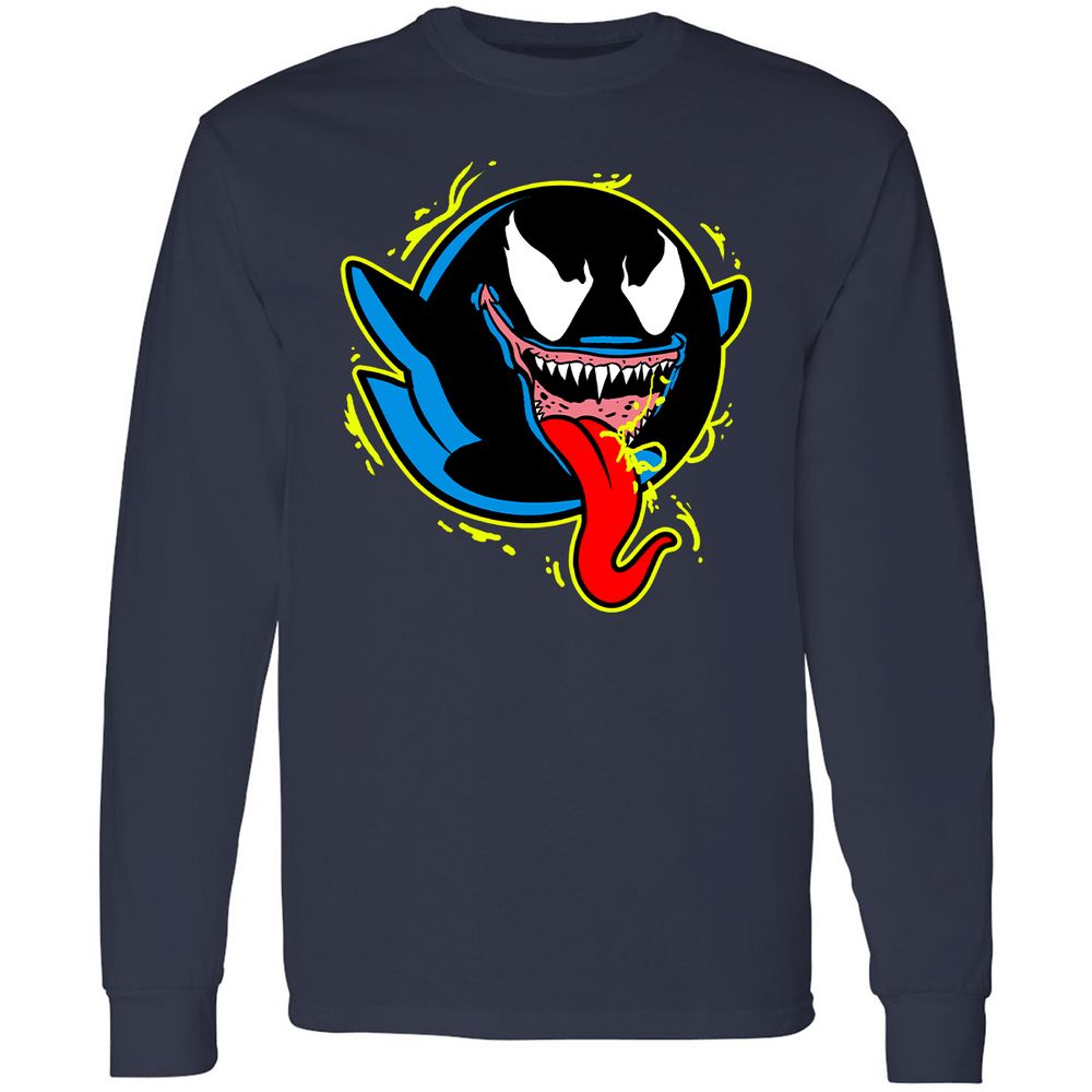 Long Sleeve T-Shirt - UMGJDU23 - Navy - 2