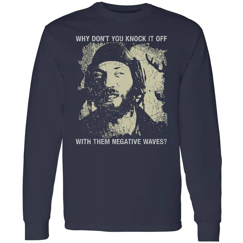 Long Sleeve T-Shirt - LU3PJJEJ - Navy - 2