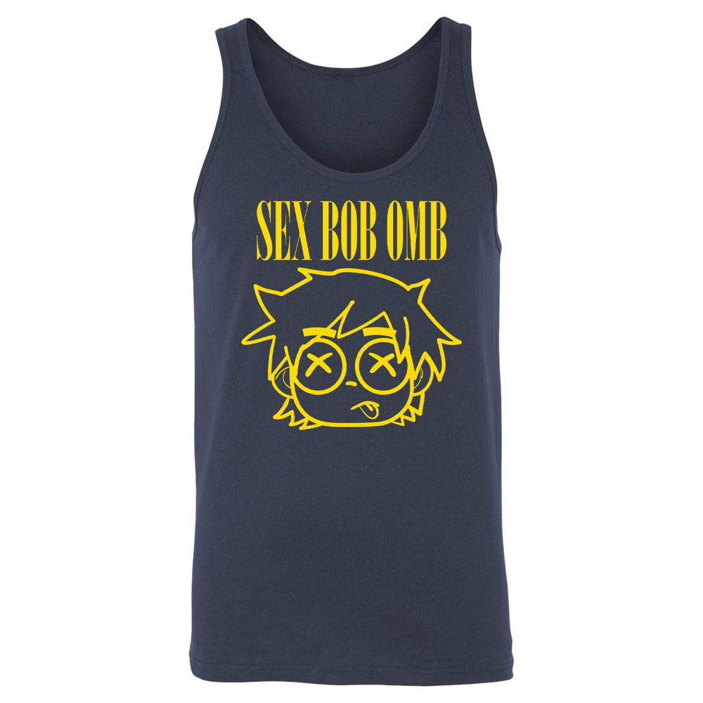 Unisex Jersey Tank - VTJCNV39 - Navy - 2