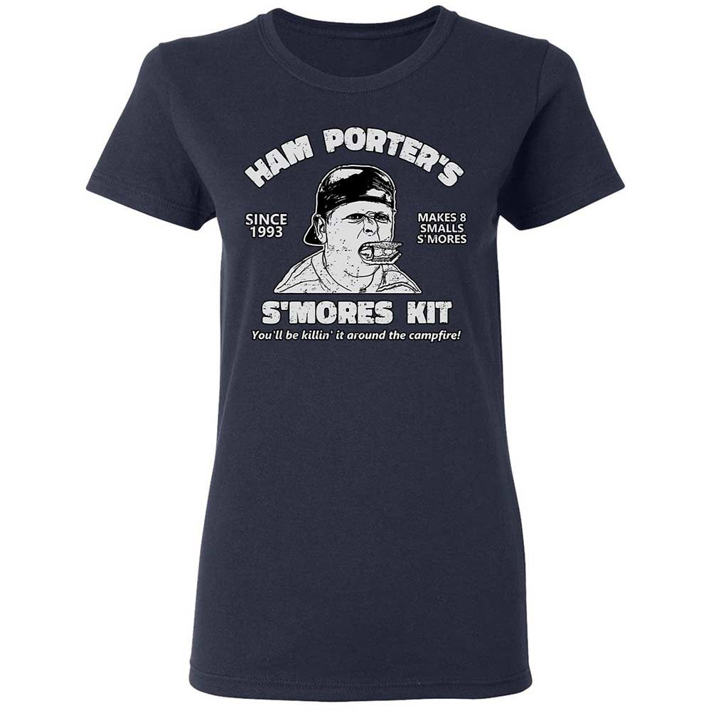 Women's T-Shirt - B1RJGJSY - Navy - 2