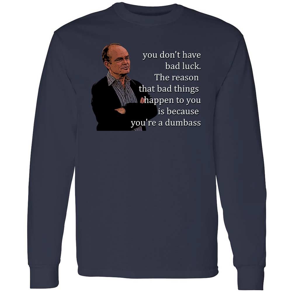 Long Sleeve T-Shirt - 9MMPFEJL - Navy - 2
