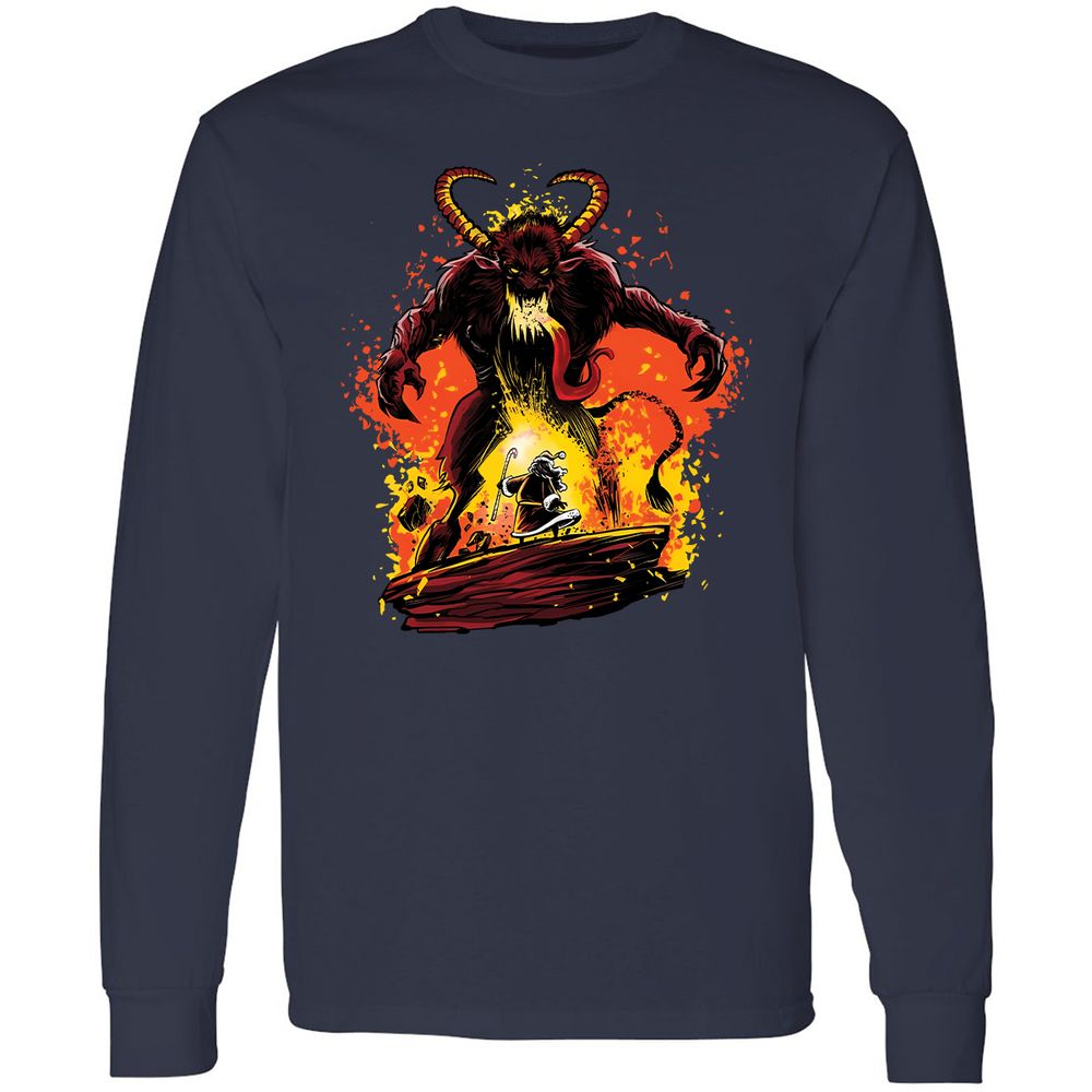 Long Sleeve T-Shirt - 1A6VJ9FY - Navy - 2