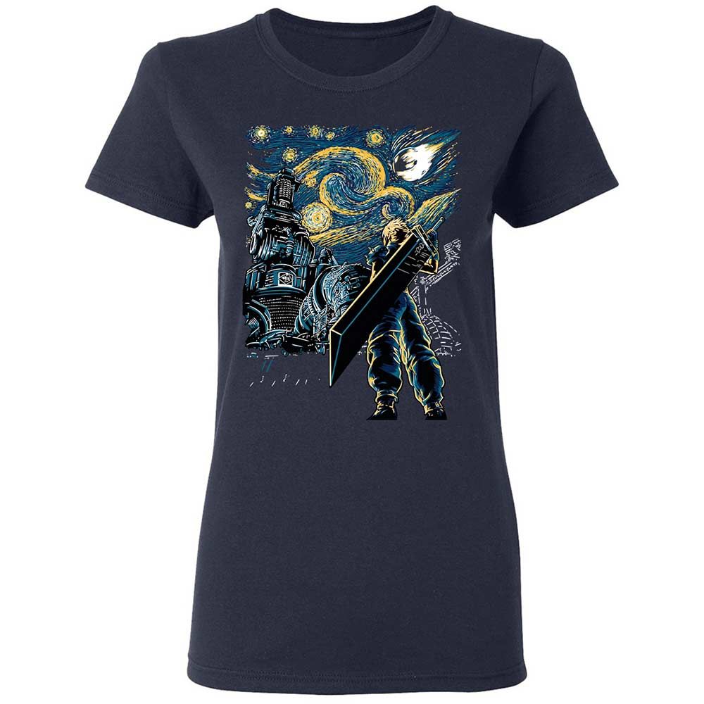 Women's T-Shirt - 9A5J4Q7X - Navy - 2