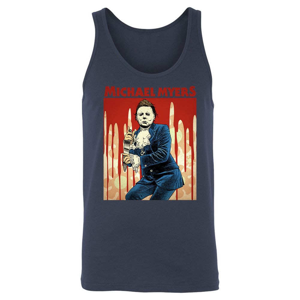 Unisex Jersey Tank - 5FMT27VA - Navy - 2