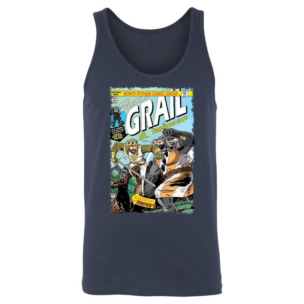 Unisex Jersey Tank - 5ZPBL5QZ - Navy - 2