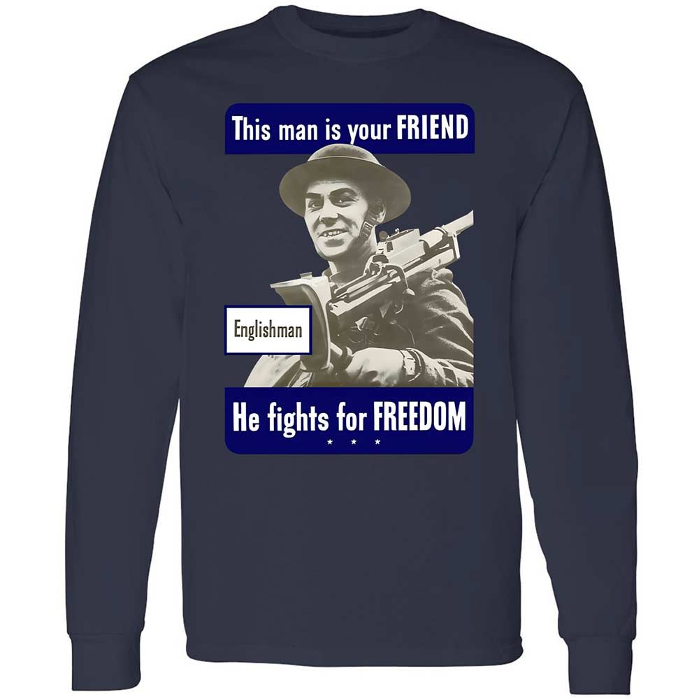 This man is your Friend - Navy - 2