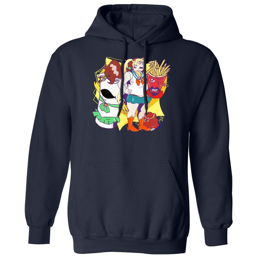 Classic Unisex Hoodie - PHYFE8DT - Navy - 2
