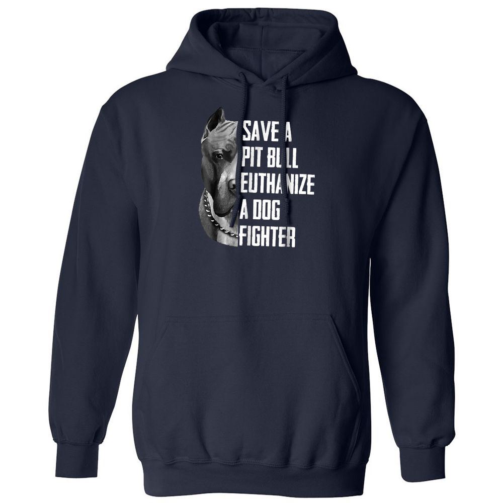 Classic Unisex Hoodie - V8M5A5Y3 - Navy - 2