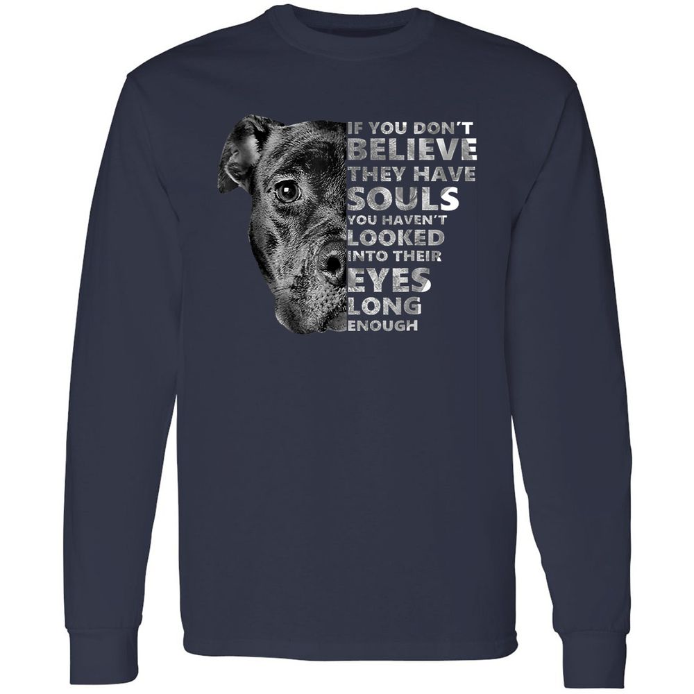 Long Sleeve T-Shirt - GBZFAMWP - Navy - 2
