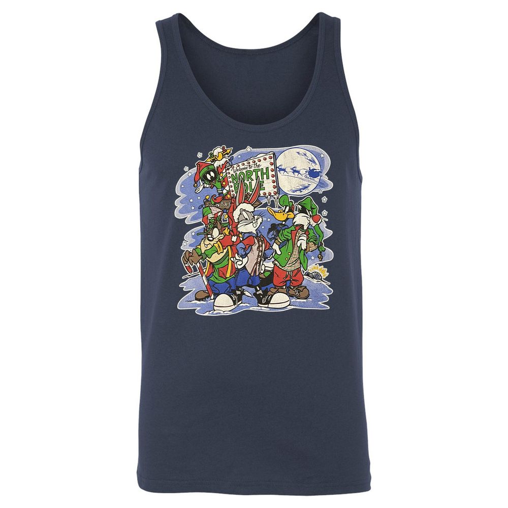 Unisex Jersey Tank - JZSL96VS - Navy - 2