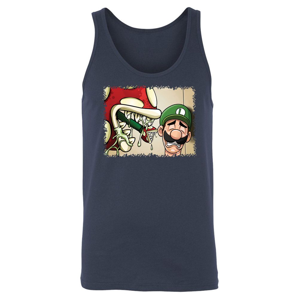 Unisex Jersey Tank - 4F9A8DKC - Navy - 2