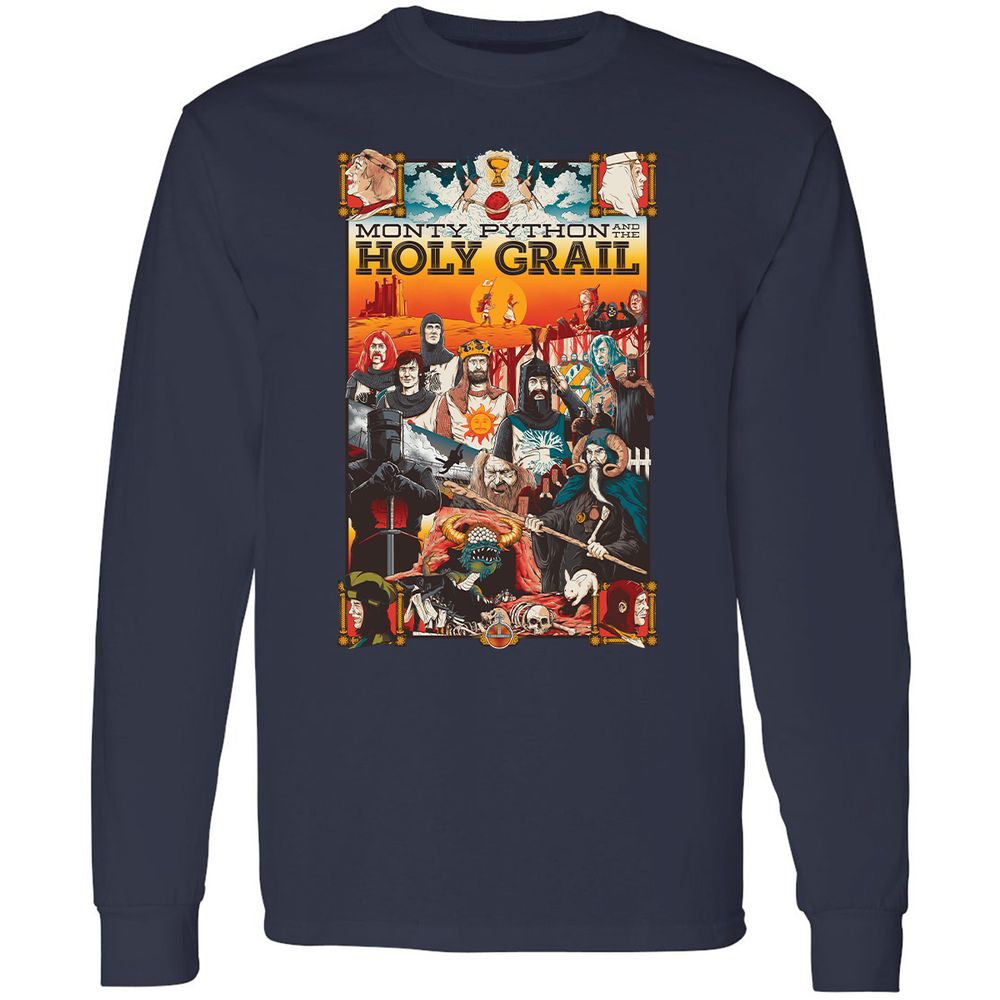 Long Sleeve T-Shirt - CP94XALZ - Navy - 2