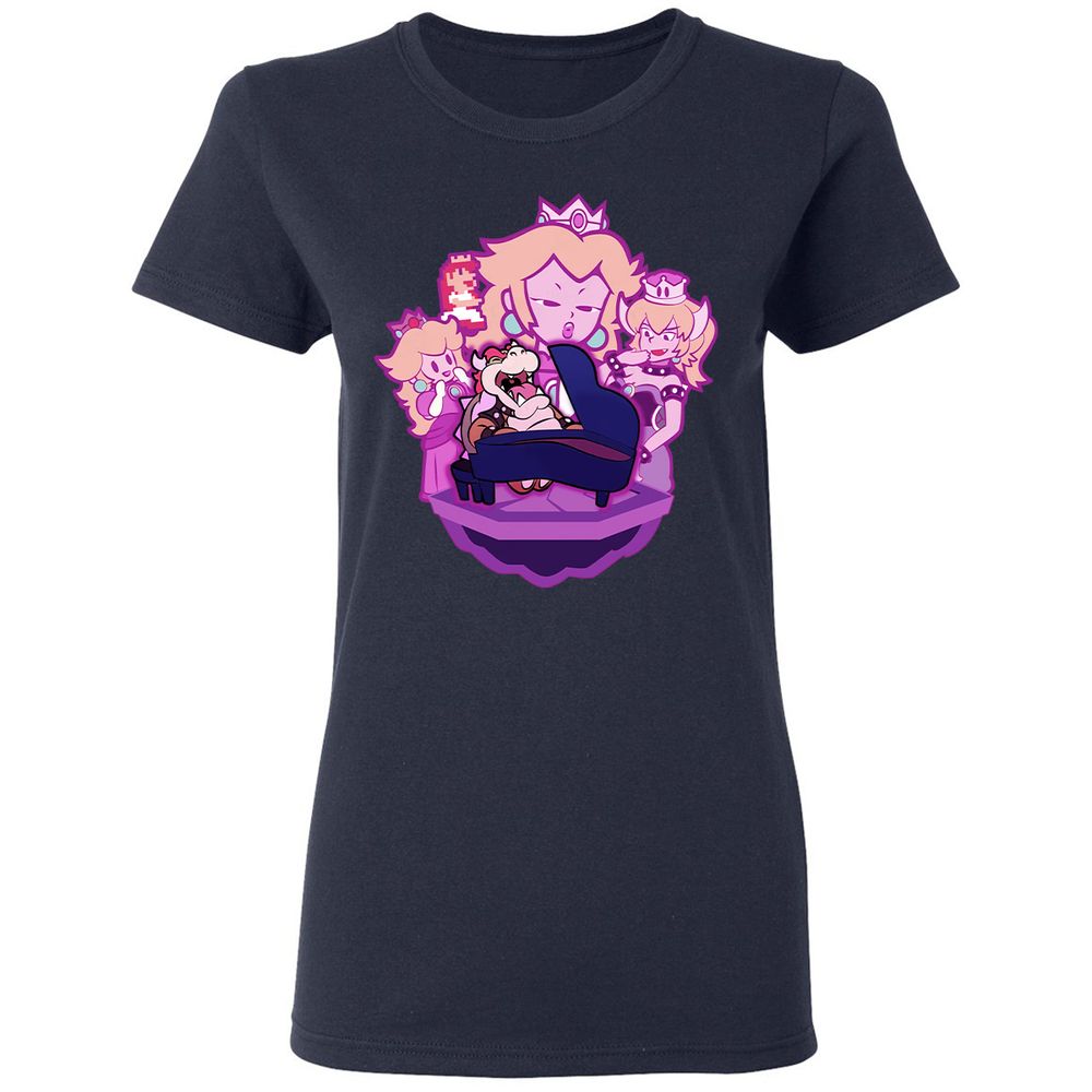 Women's T-Shirt - 8M4N2LZD - Navy - 2