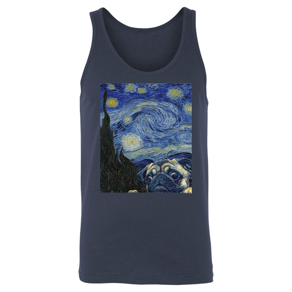 Unisex Jersey Tank - TJ4MQ823 - Navy - 2