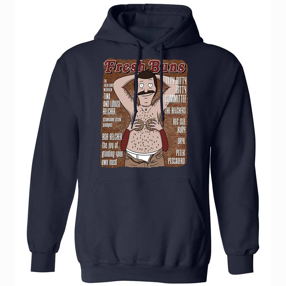 Classic Unisex Hoodie - T443N8KH - Navy - 2