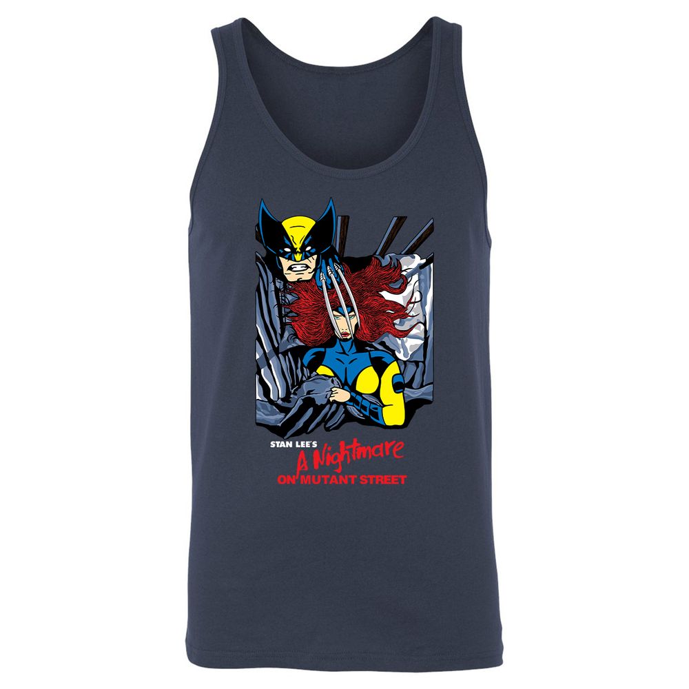 Unisex Jersey Tank - 2H7N1G34 - Navy - 2