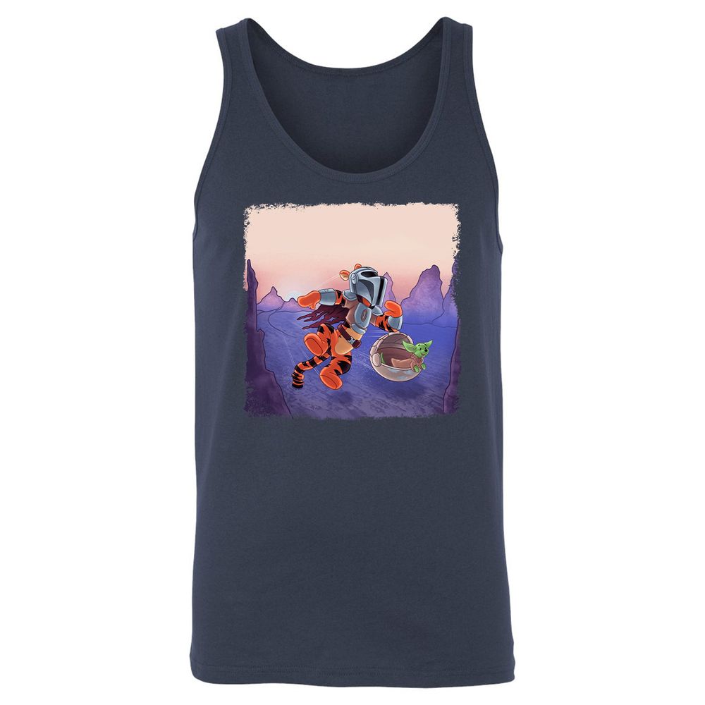 Unisex Jersey Tank - YWF3P6JV - Navy - 2