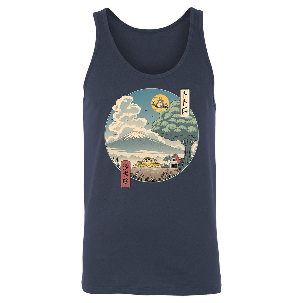 Unisex Jersey Tank - M2XQLVHA - Navy - 2