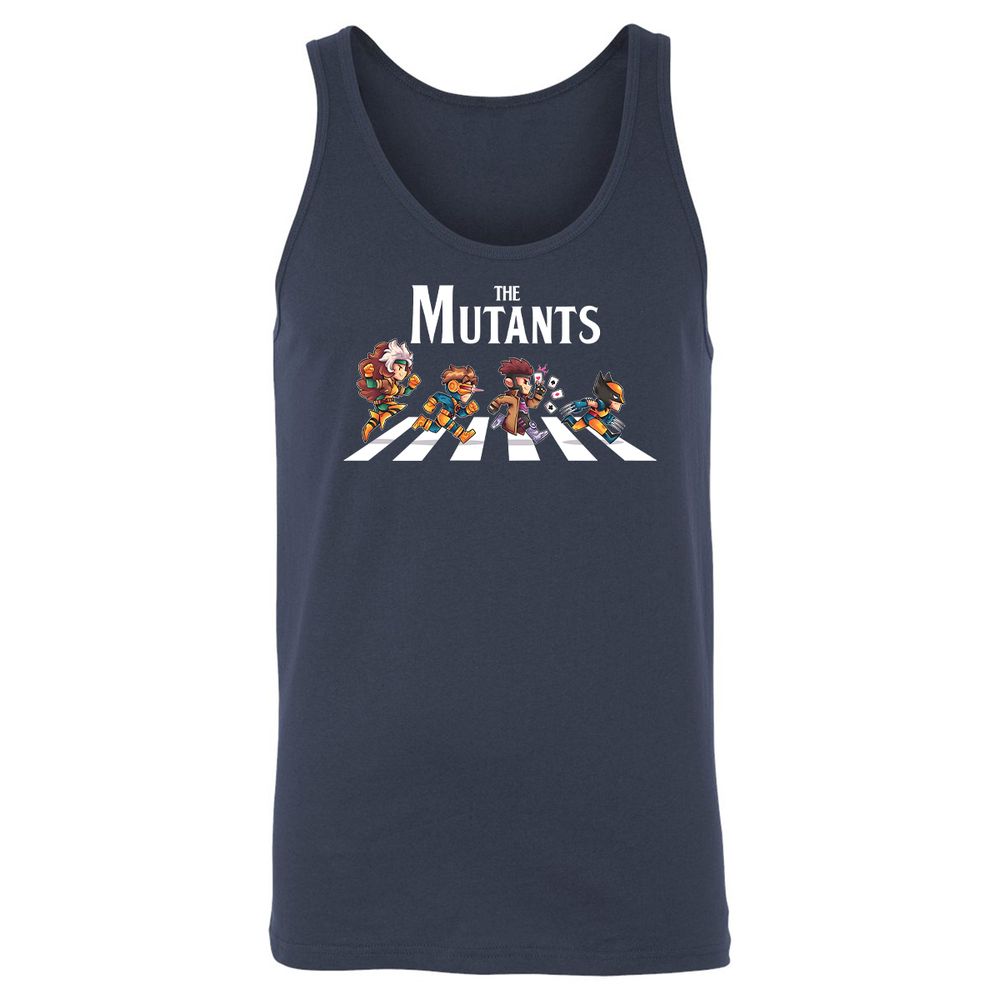 Unisex Jersey Tank - ANES3DZS - Navy - 2