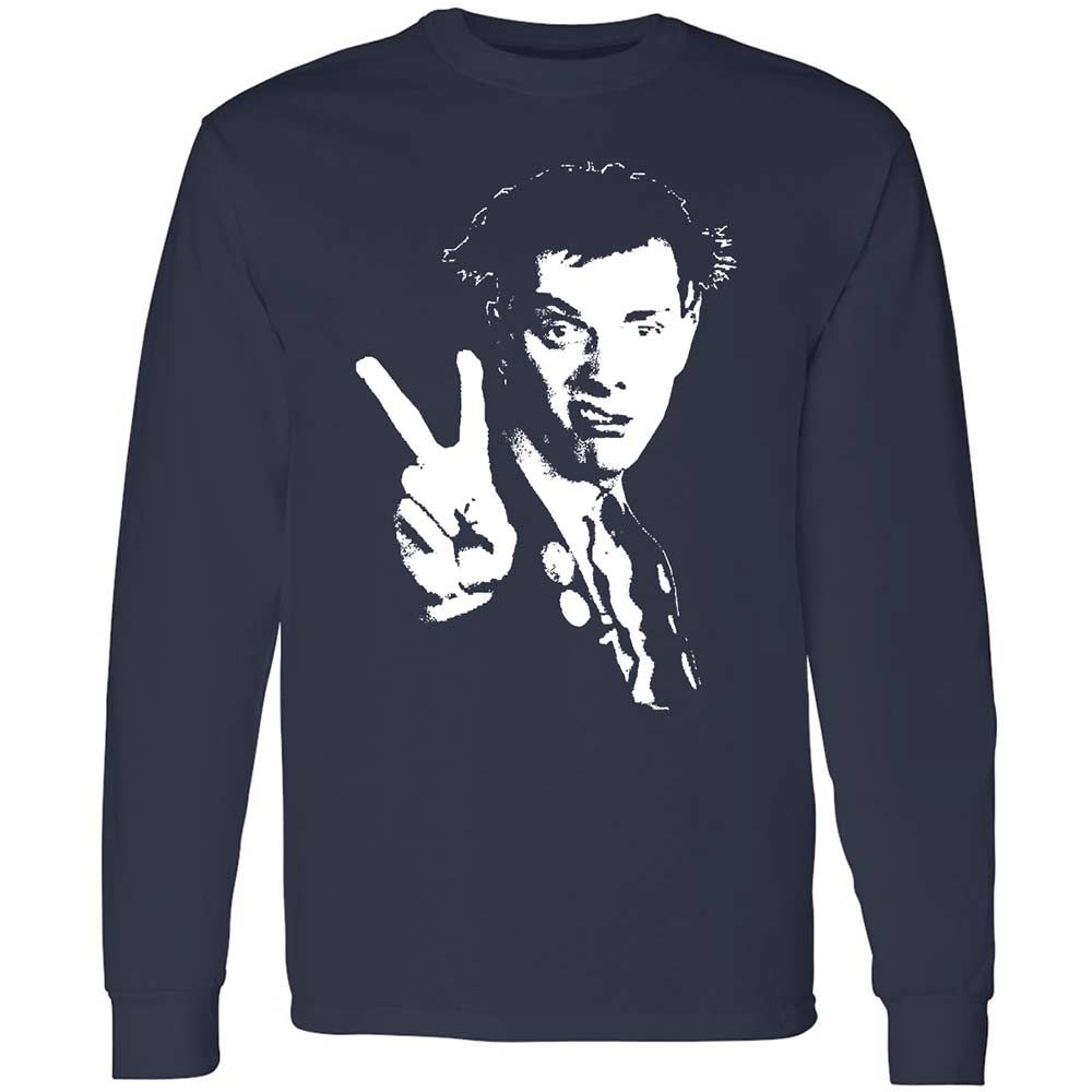 Long Sleeve T-Shirt - Black - Navy - 2