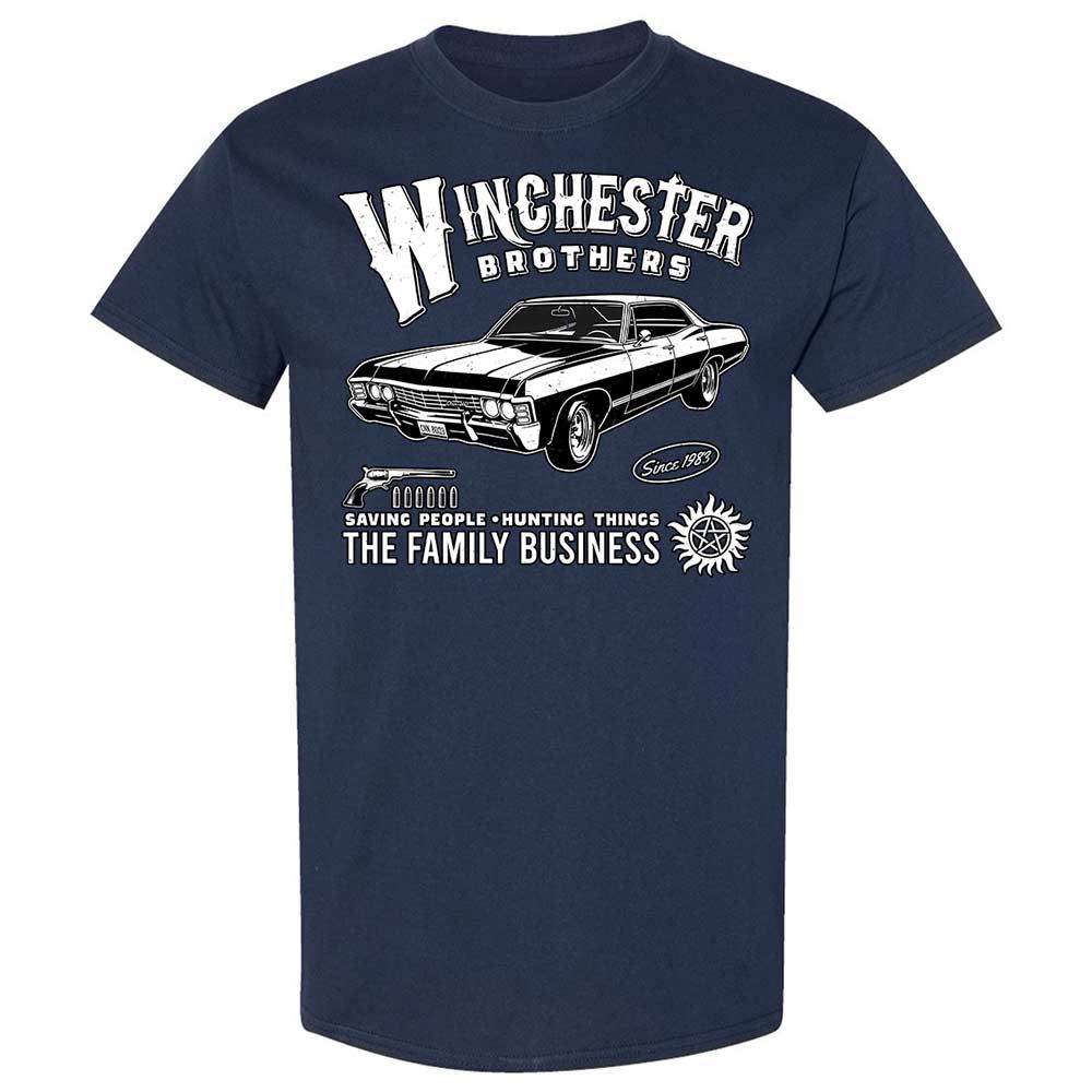 Classic Unisex T-Shirt - U9CQVZHA - Navy - 2