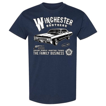Classic Unisex T-Shirt - U9CQVZHA - Navy - 2