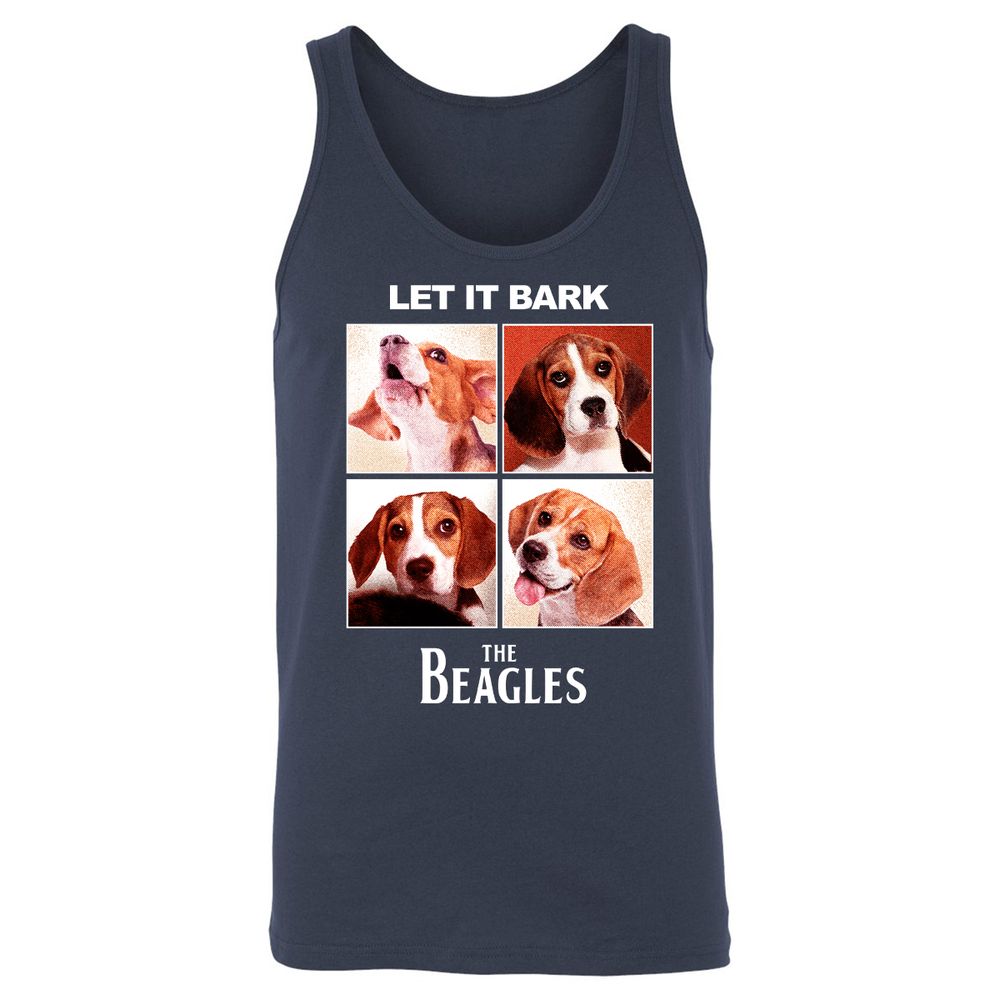 Unisex Jersey Tank - Z2CDQZGH - Navy - 2