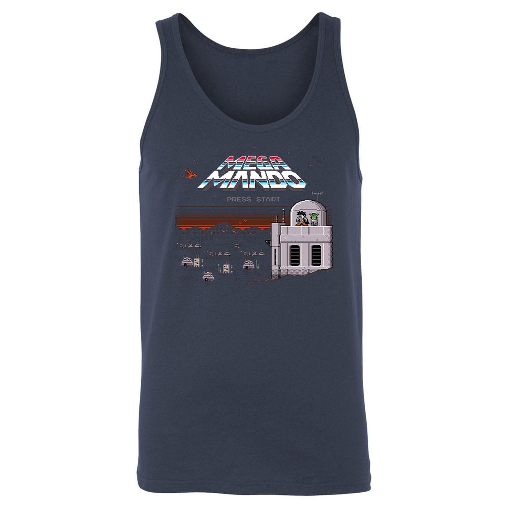 Unisex Jersey Tank - KJXD3YFS - Navy - 2