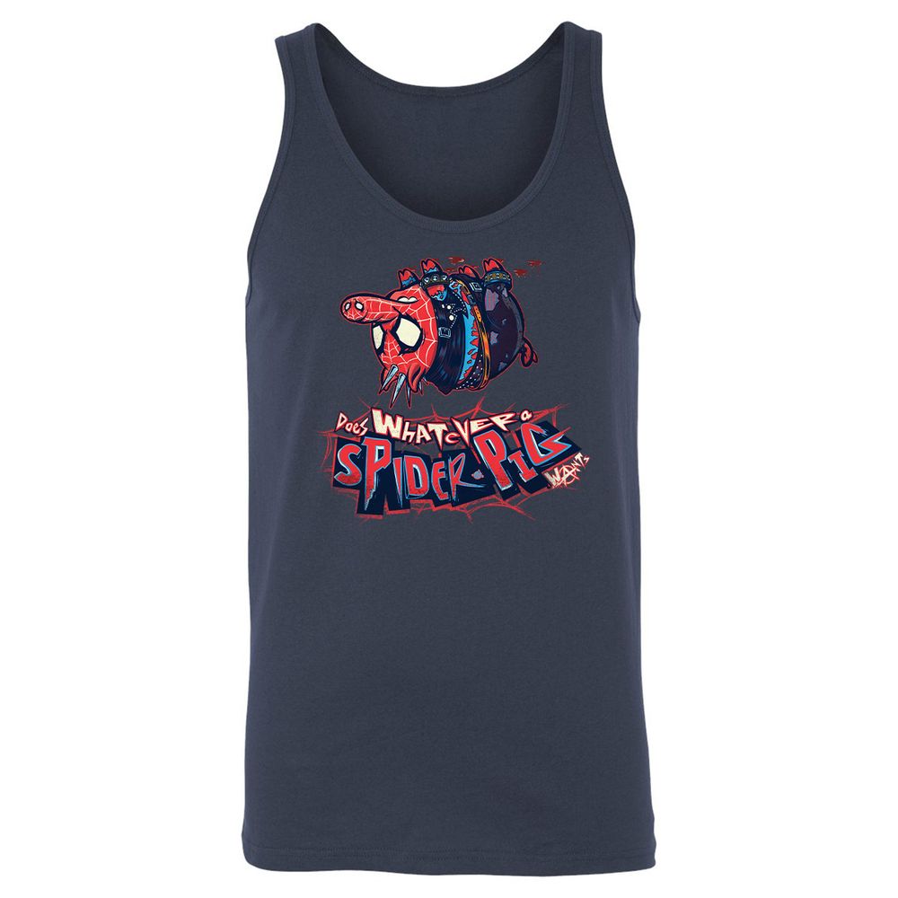 Unisex Jersey Tank - HBL1XULQ - Navy - 2