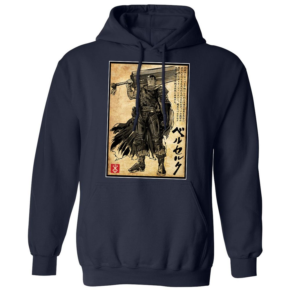 Classic Unisex Hoodie - X2M8AWFC - Navy - 2