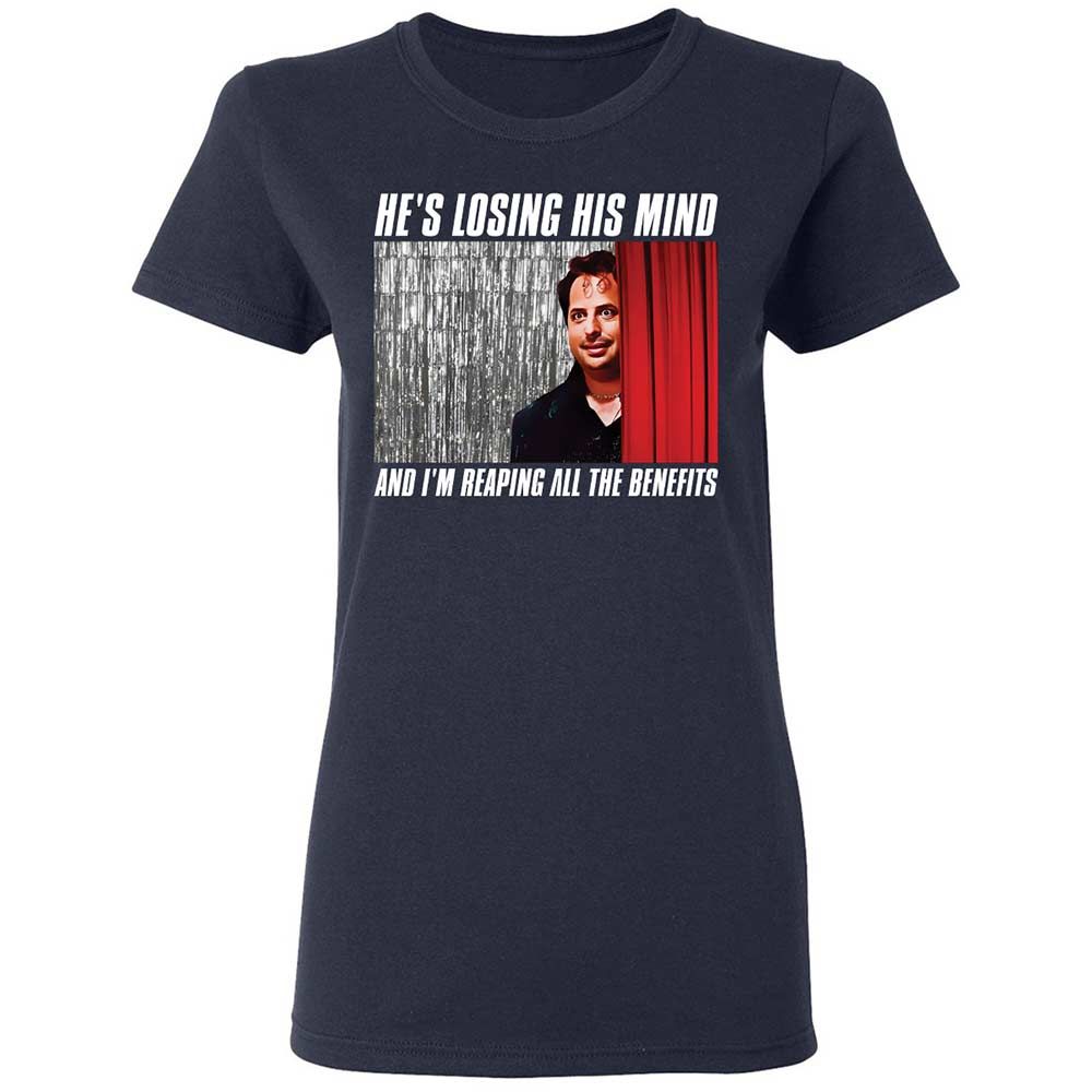 Women's T-Shirt - CK4HM3R8 - Navy - 2