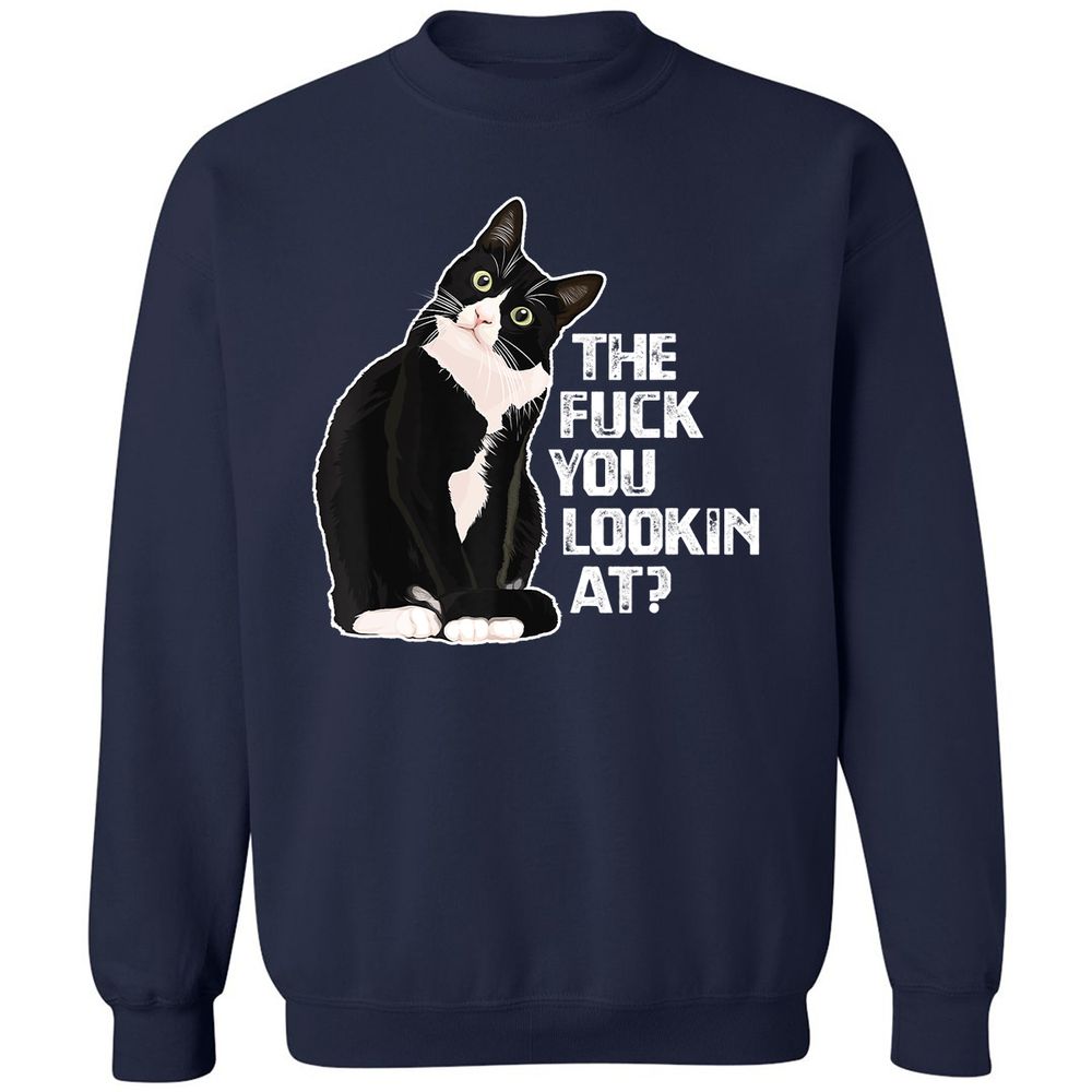 Classic Unisex Sweatshirt - WZTSX7R6 - Navy - 2