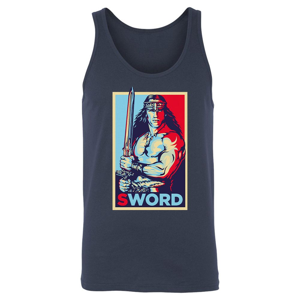 Unisex Jersey Tank - GX6QMY67 - Navy - 2