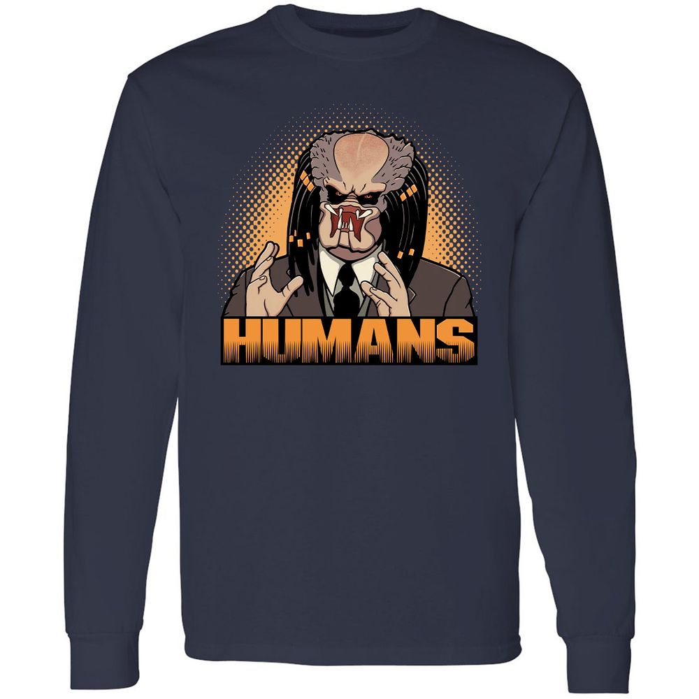 Long Sleeve T-Shirt - 3GALSJ6H - Navy - 2