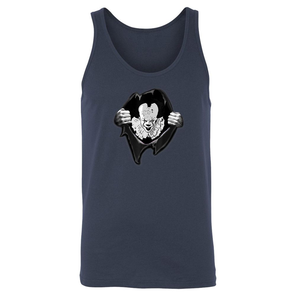 Unisex Jersey Tank - 22T3U8VG - Navy - 2