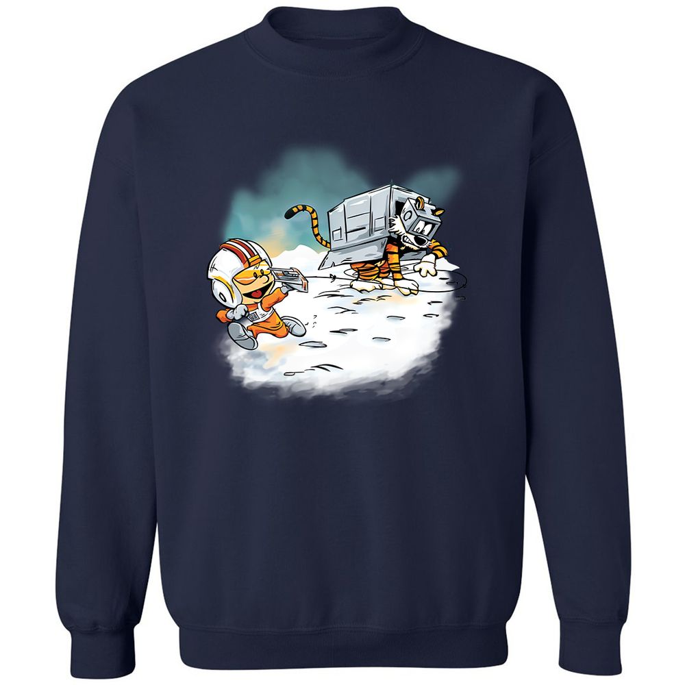 Classic Unisex Sweatshirt - B6JWFV44 - Navy - 2