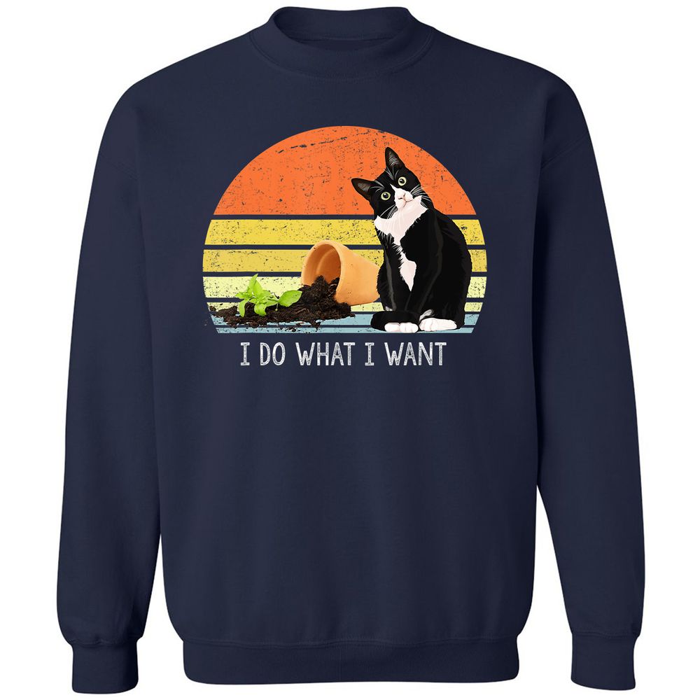 Classic Unisex Sweatshirt - J85LMN1E - Navy - 2