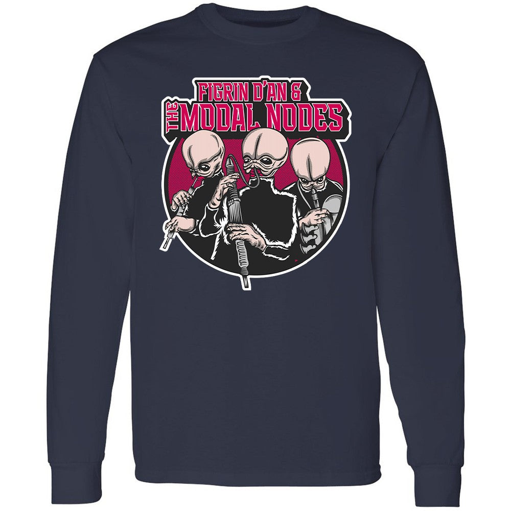 Long Sleeve T-Shirt - HUBEK8U8 - Navy - 2