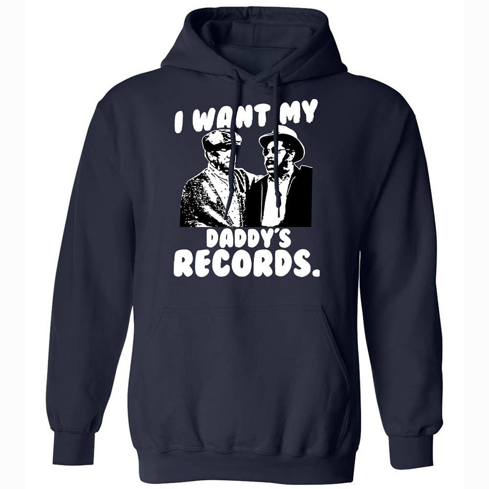 I Want My Daddy's Records - Navy - 2
