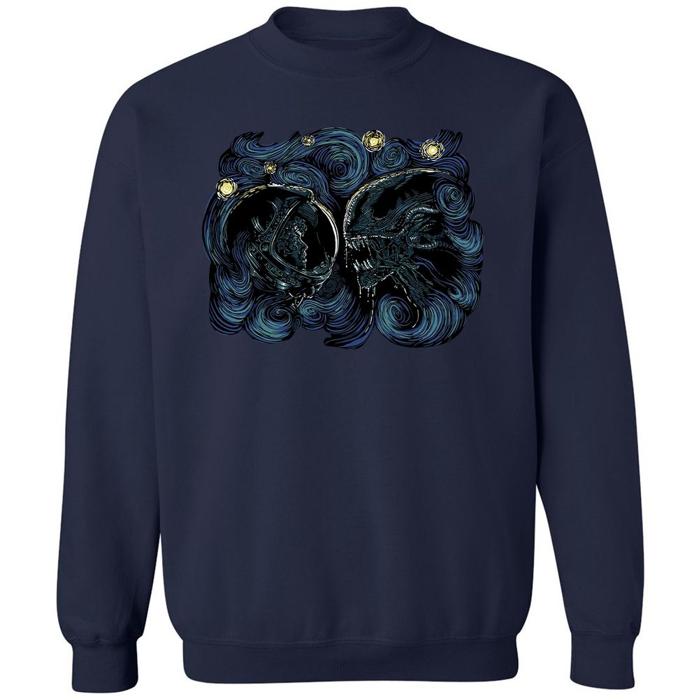 Classic Unisex Sweatshirt - Q8DFBDLT - Navy - 2