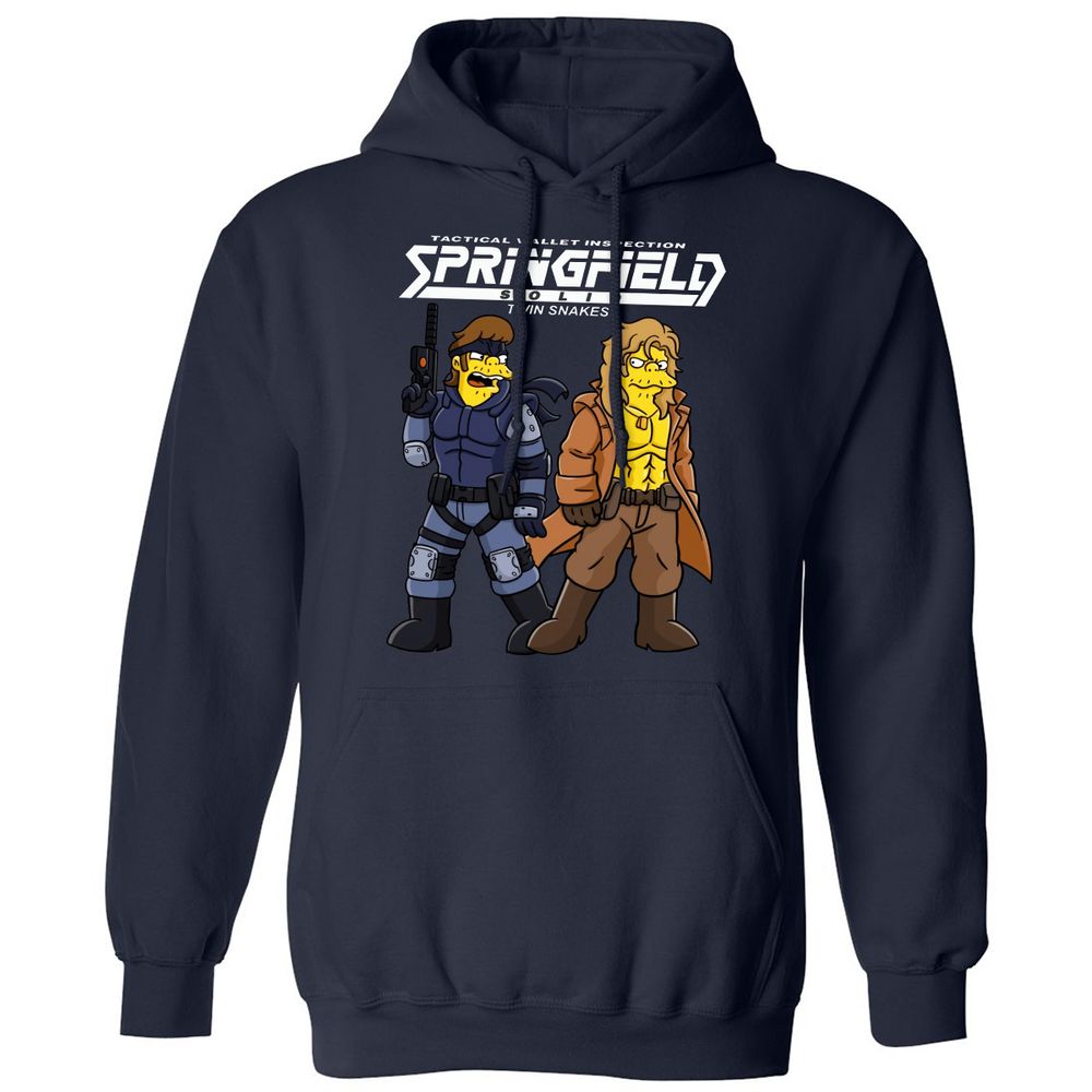 Classic Unisex Hoodie - PLF25E7Z - Navy - 2
