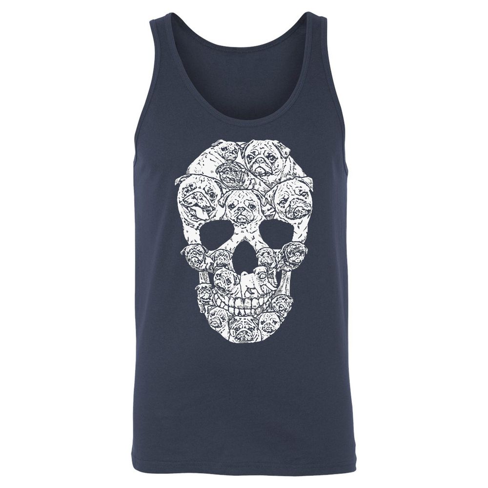Unisex Jersey Tank - ZY6L4VBB - Navy - 2