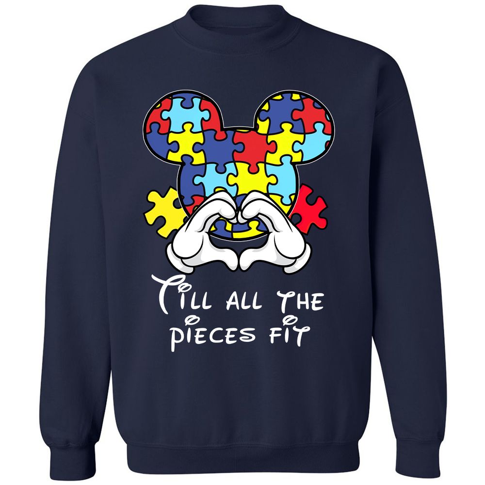 Classic Unisex Sweatshirt - K2GJ93TX - Navy - 2