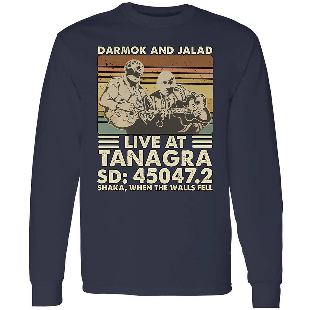 Long Sleeve T-Shirt - 1VNM5JLD - Navy - 2