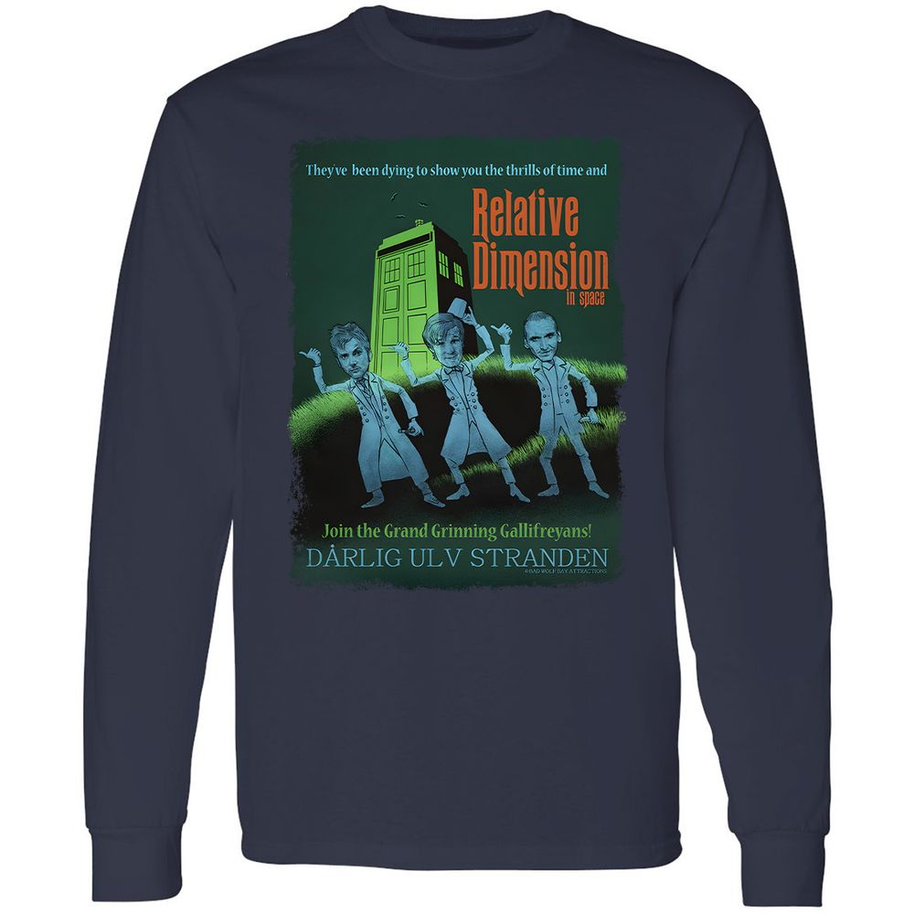 Long Sleeve T-Shirt - CJ2EJPMH - Navy - 2