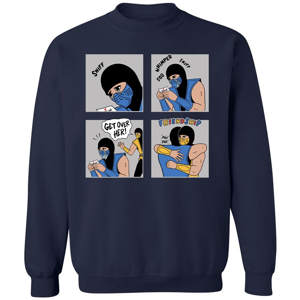 Classic Unisex Sweatshirt - 6CE16WJL - Navy - 2