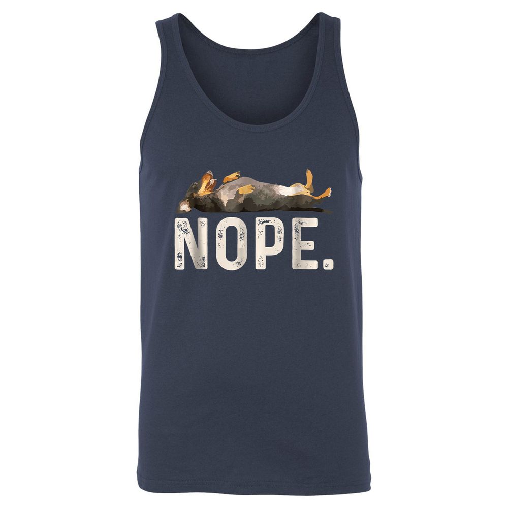 Unisex Jersey Tank - L5U97GY4 - Navy - 2