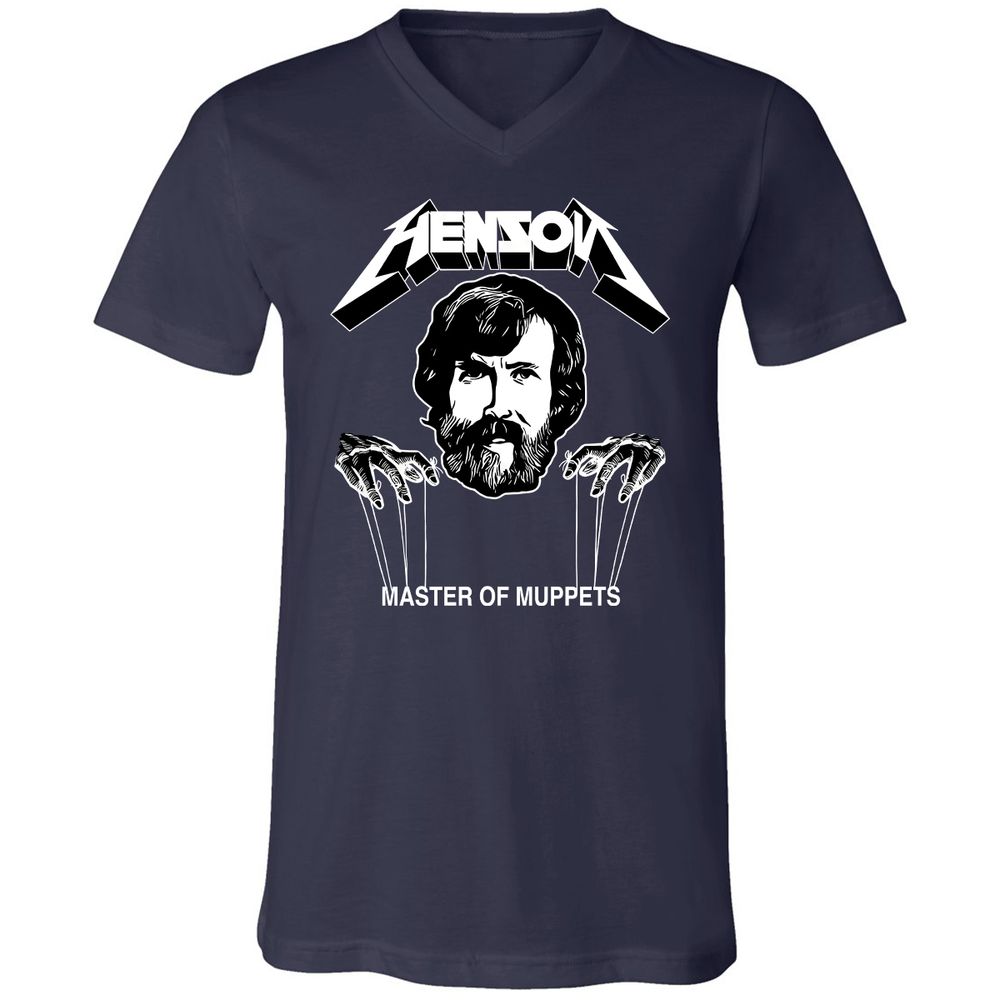 Unisex V-Neck T-Shirt - S5TXXMRJ - Navy - 2