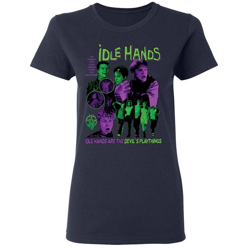 Idle hands are the Devil's playthings - Navy - 2