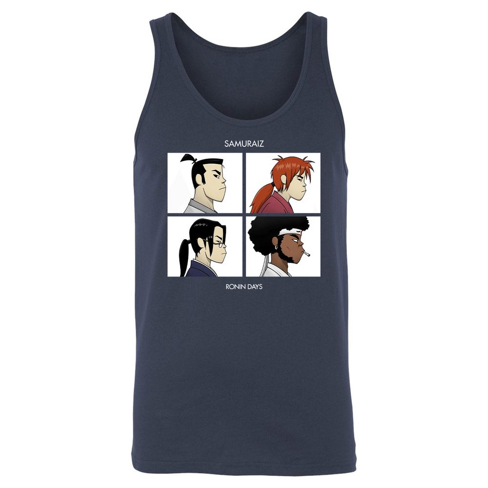 Unisex Jersey Tank - SRYPUTBL - Navy - 2